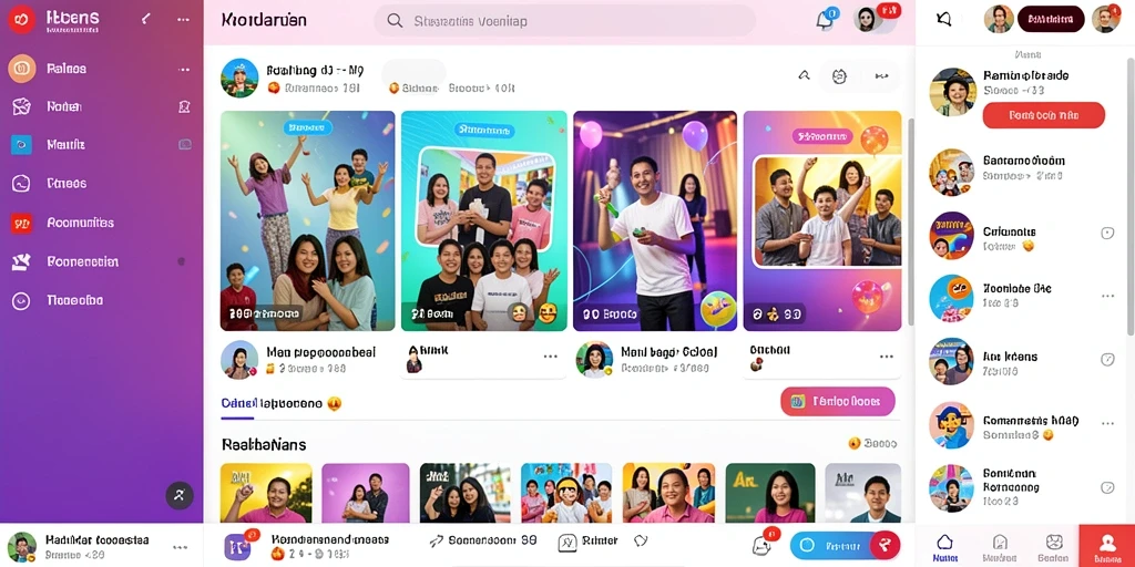 Screenshot menampilkan antarmuka permainan yang menarik.