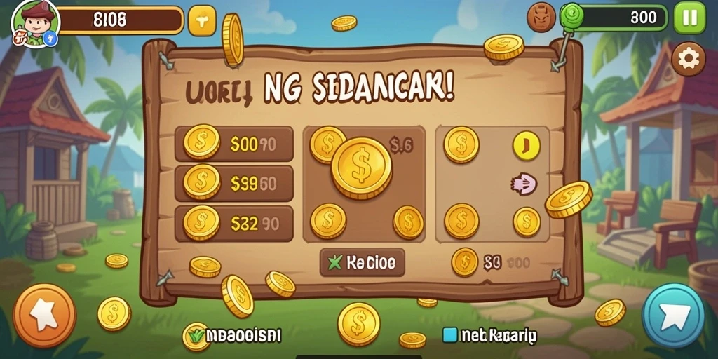 Tampilan awal permainan yang memukau.