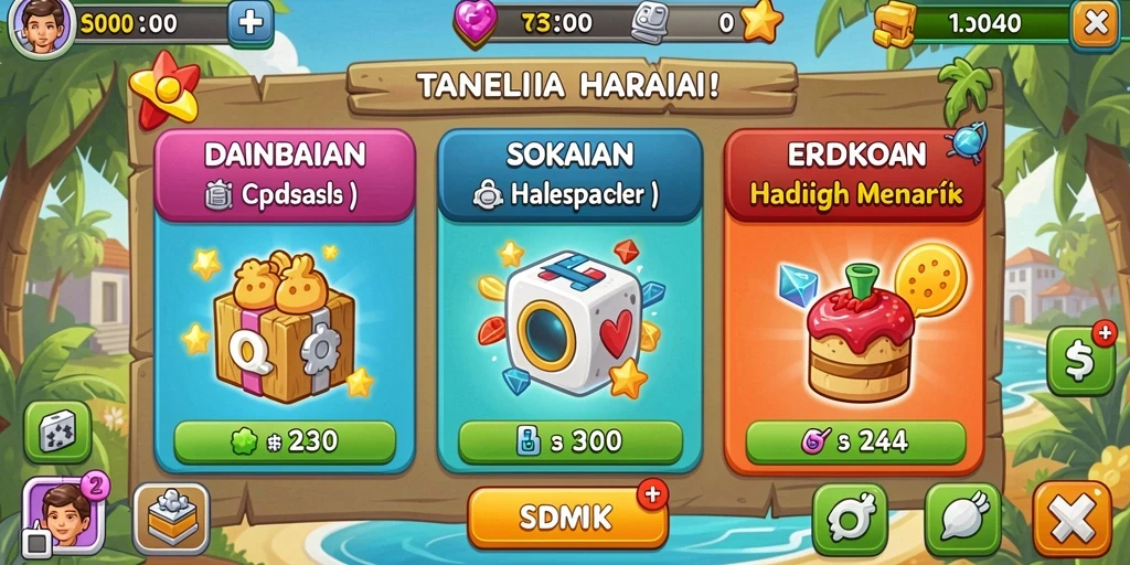 Tampilan menarik dan antarmuka yang user-friendly.