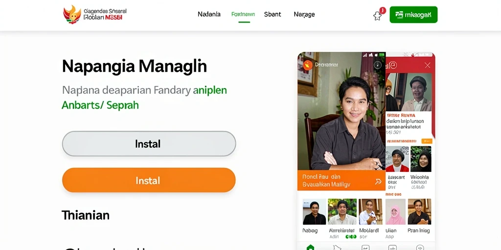 Antarmuka HOMETOGEL yang modern dan menarik.