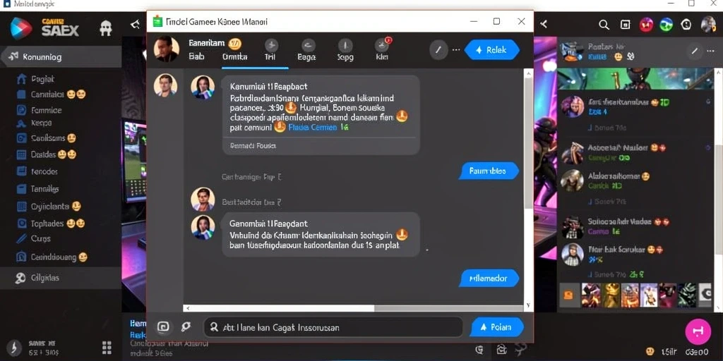 Screenshot menunjukkan permainan seru dengan grafis menarik.