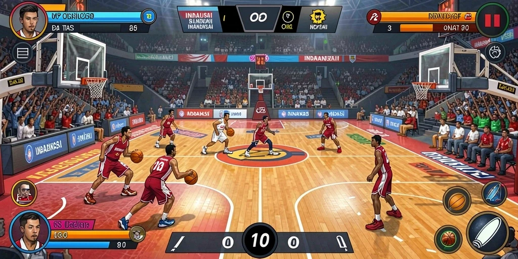 Screenshot menunjukkan tampilan utama aplikasi JERUKBET yang menarik.