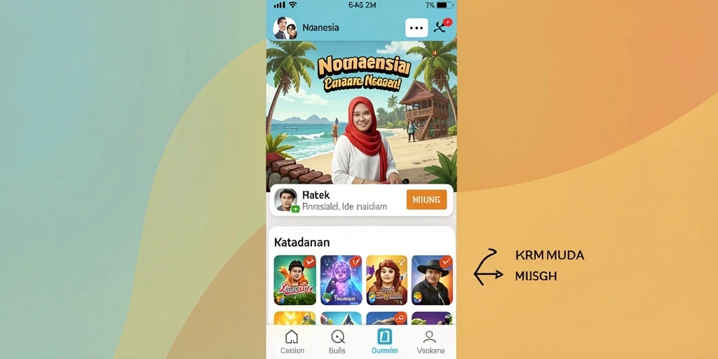 Tampilan antarmuka utama JKT88 yang modern.