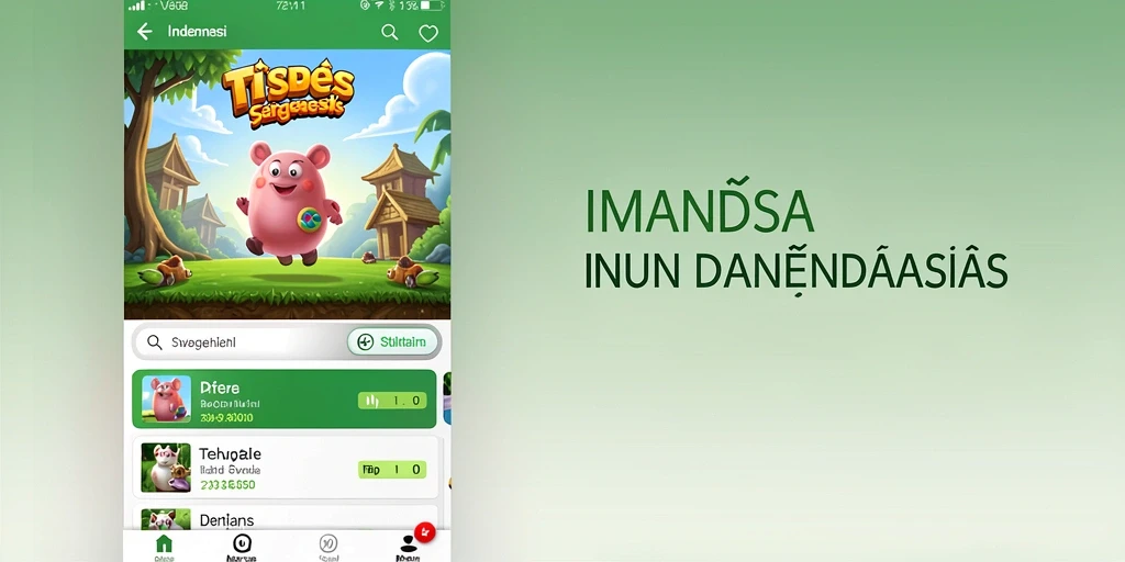 Tampilan utama aplikasi JUTAWANTOTO yang simpel dan menarik.