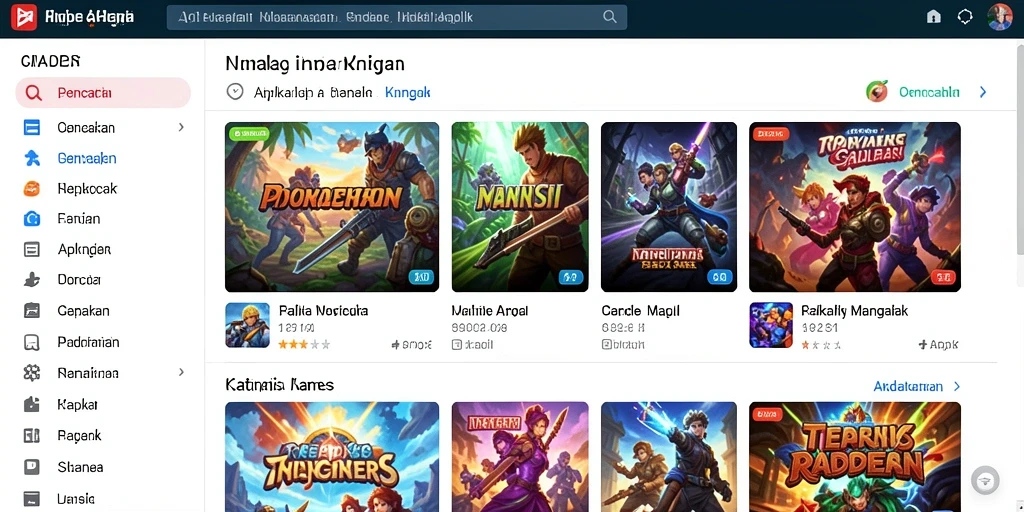 Screenshot menunjukkan tampilan antarmuka yang intuitif.