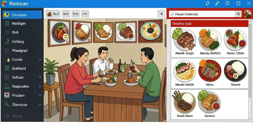Antarmuka pengguna yang mudah digunakan.