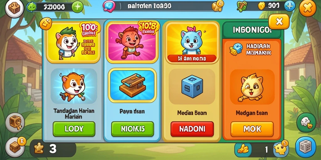 Tampilan antarmuka yang user-friendly dan menarik.