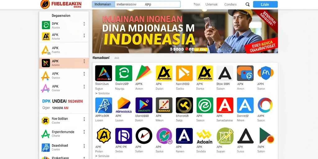 Tampilan antarmuka yang sederhana dan menarik.