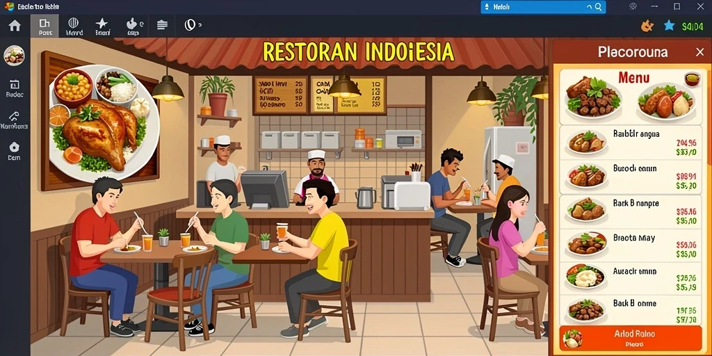 Tampilan antarmuka yang ramah pengguna.