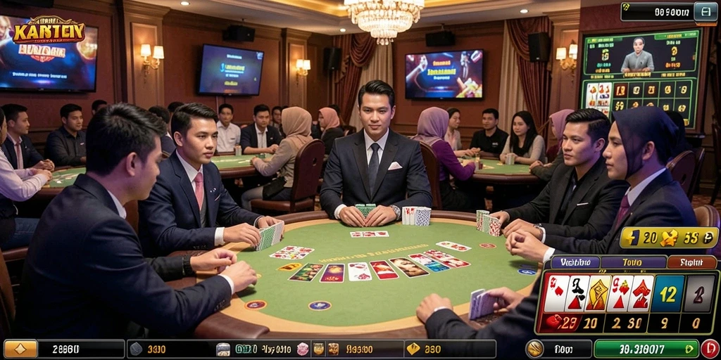 Tampilan kategori kuis yang menarik dan mudah dipahami.