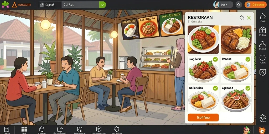 Tampilan awal game POPOTOGEL yang menarik.