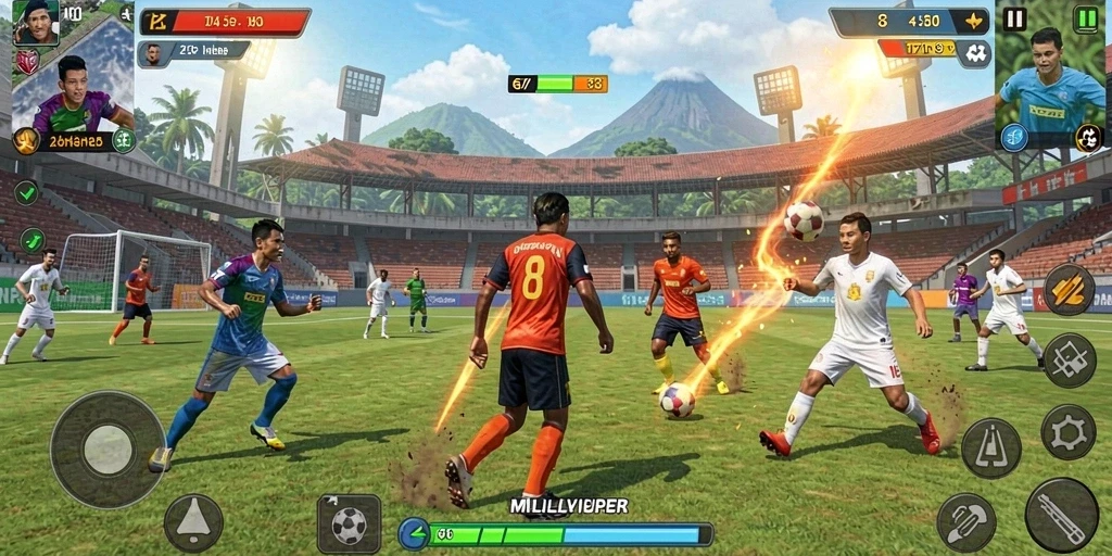 Screenshot menampilkan antarmuka pengguna yang ramah dan menarik.